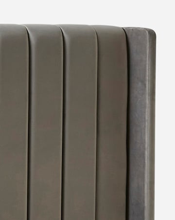 Eloise Winged Velvet Storage Bedframe
