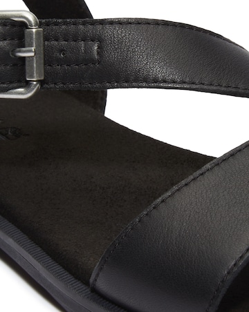 Timberland Calista Bay Black Full Grain Sandals