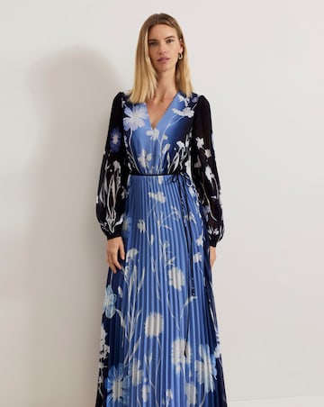 Phase Eight Annie Floral Ombre Print Maxi Dress