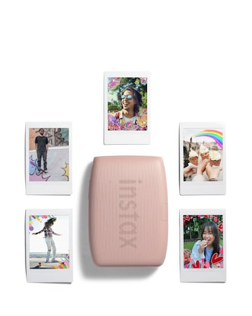 Fujifilm Instax Mini Link 3 Photo Printer with 20 Shot Film Pack - Pink
