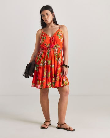 Figleaves Strappy Mini Beach Dress