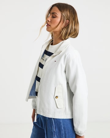 Tommy Jeans Cotton Zip Jacket