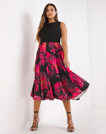 Joanna Hope Print Prom Dress