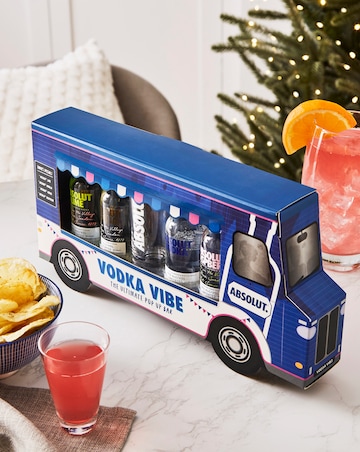 Absolut Vodka Vibe Pop Up Bar 4 x 50ml & Shot Glass