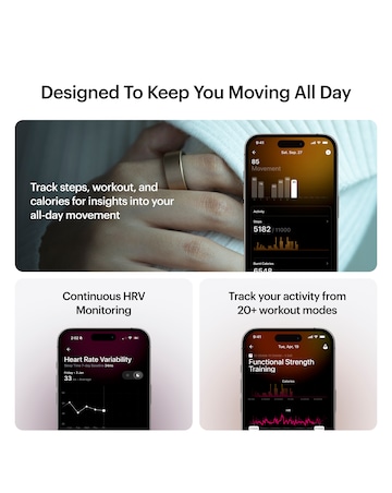 Ultrahuman Ring AIR Bluetooth Smart Ring - Brushed Rose Gold - Size 11