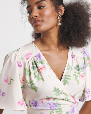 Flounce London Floral Maxi Dress