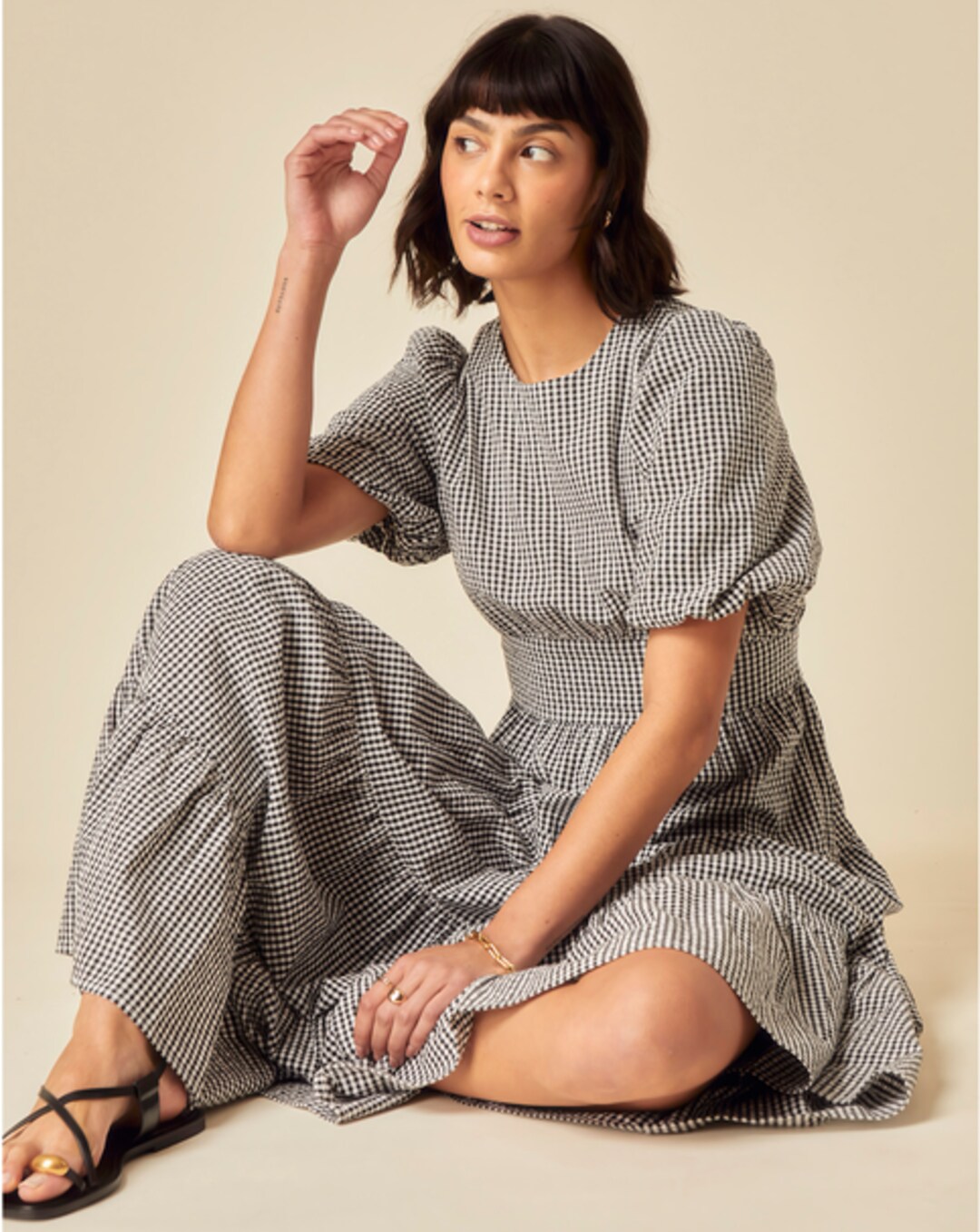 Nobody's Child Denim Sandra Embroidered Midi Dress | Simply Be