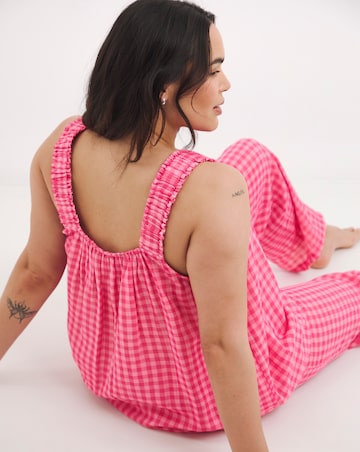 Pretty Secrets Gingham Cami Pyjama Set