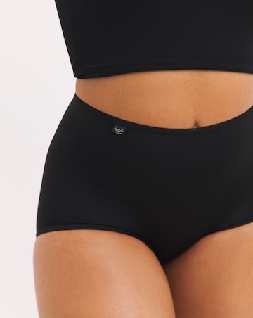 Sloggi 3Pack Microfibre Maxi Knickers Black