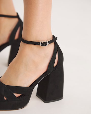 Mya Platform Heeled Shoes Extra Wide EEE Fit