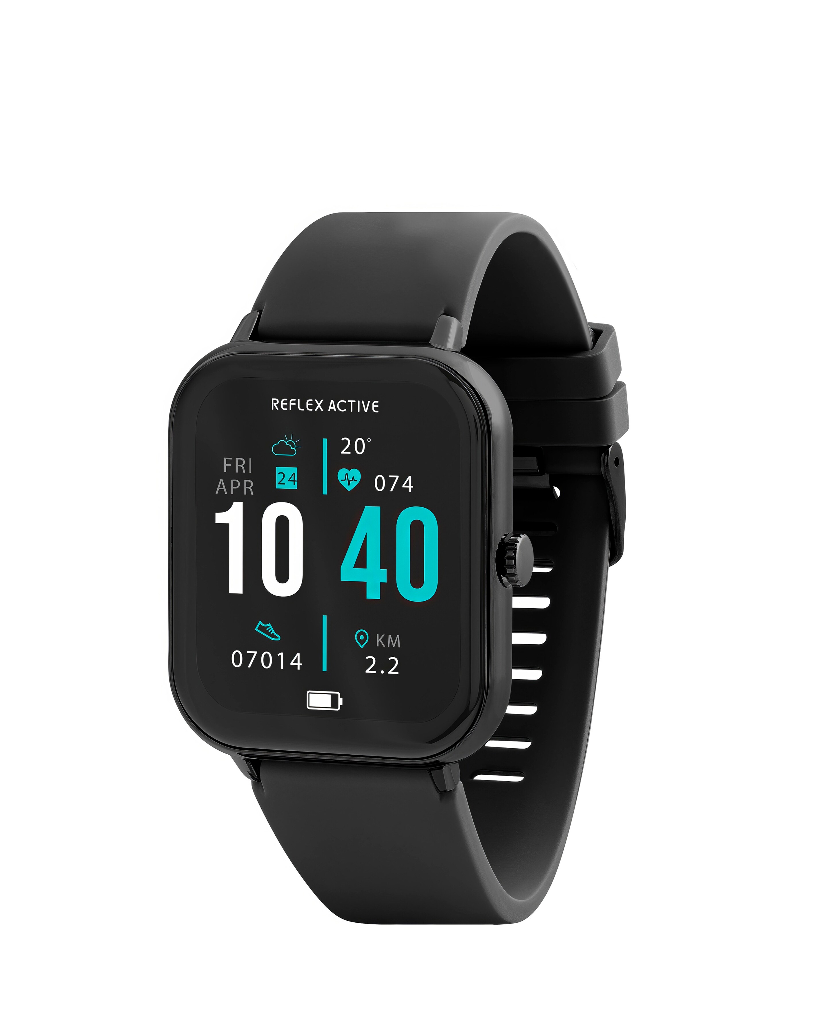 Reflex Active Series 23 Calling Smart Watch - Black