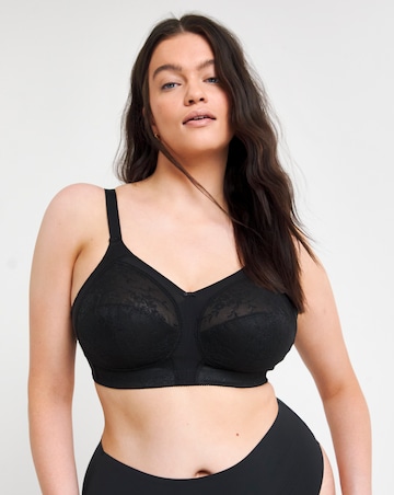 Goddess Verity Full Cup Non Wired Bra Black