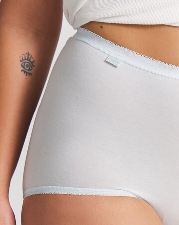 Sloggi 3Pack Cotton Basic Maxi Knicker, Mint Multi