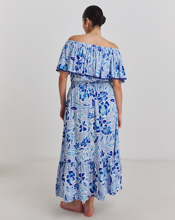 MAGISCULPT Bardot Beach Dress
