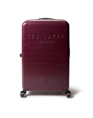 Ted Baker Plum Large Suitcase