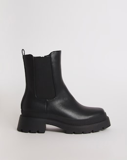 Cady Chunky Chelsea Ankle Boots - Wide Fit (E)