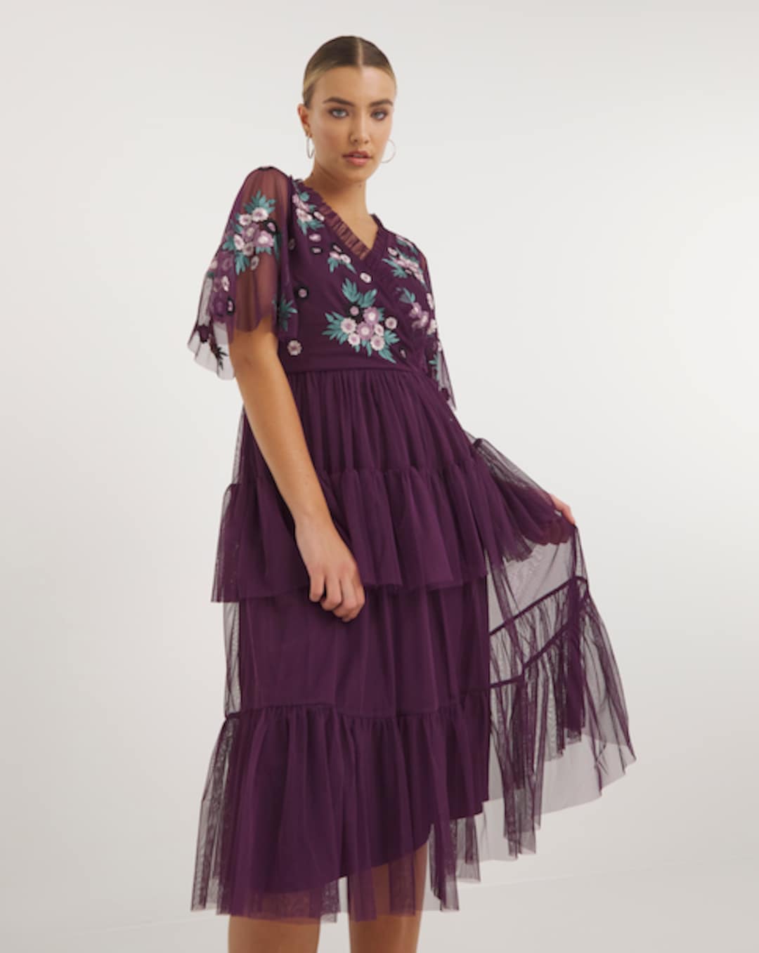 maya curve sequin maxi dress Maya Curve Embellished Maxi Dress