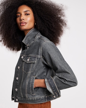 Simply Be Black Authentic Stretch Jacket