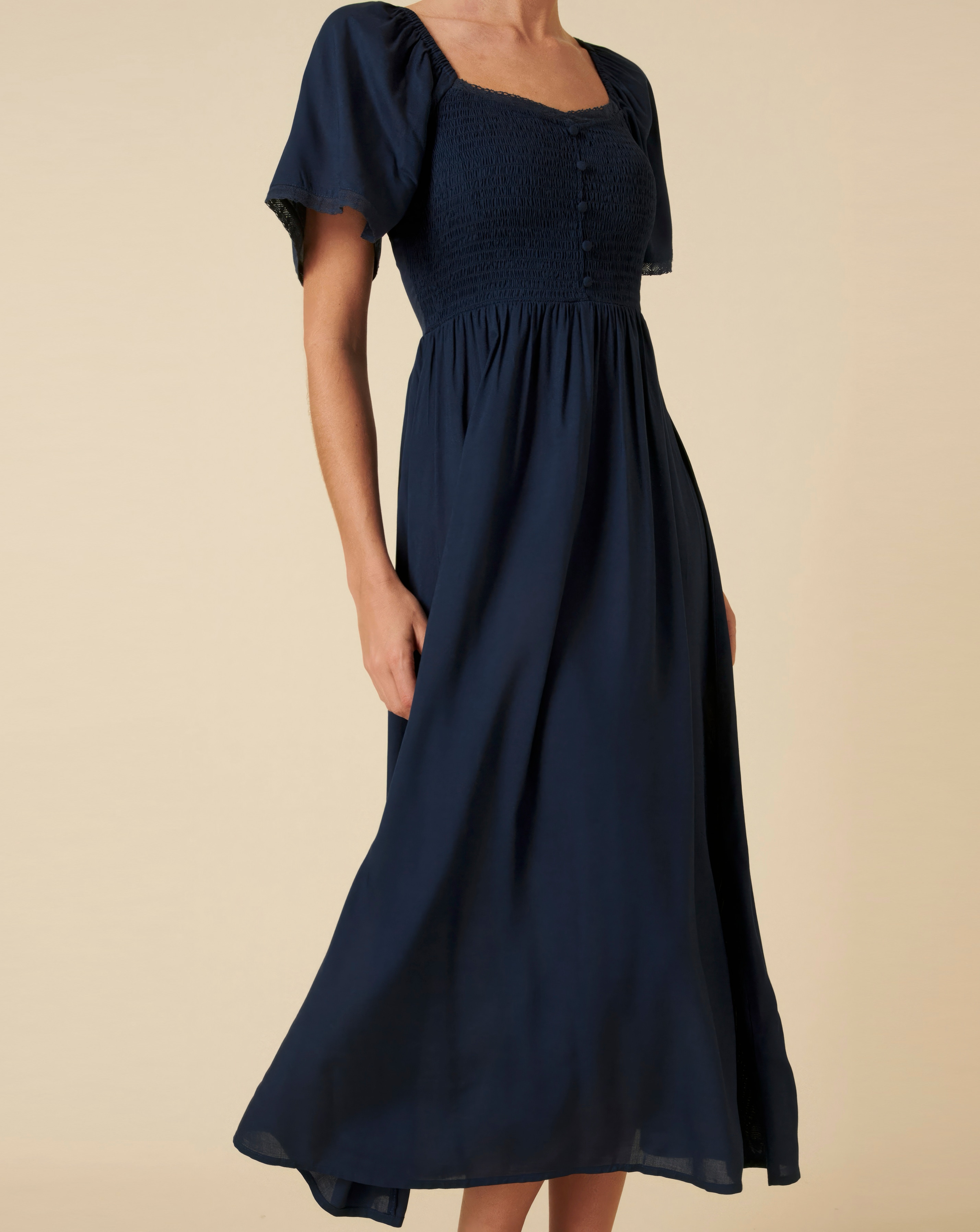 Nobody's Child Mia Midi Dress Plain | Simply Be