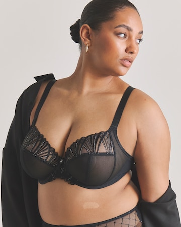 Elomi Reja Plunge Wired Bra Black