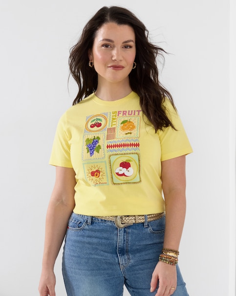Joe Browns Summer Fruits Graphic Tee