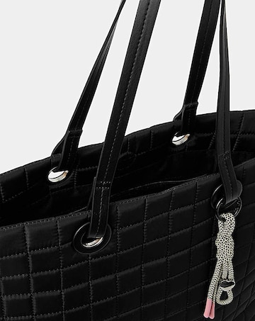 Accessorize Quilted Nylon Tote Bag