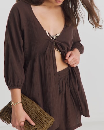 Cotton Cheesecloth Beach Co-Ord