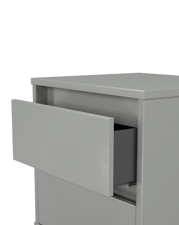 Sloan Ready Assembled 2 Drawer Bedside