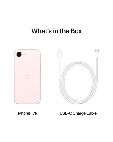 Apple iPhone 17e 256GB - Soft Pink