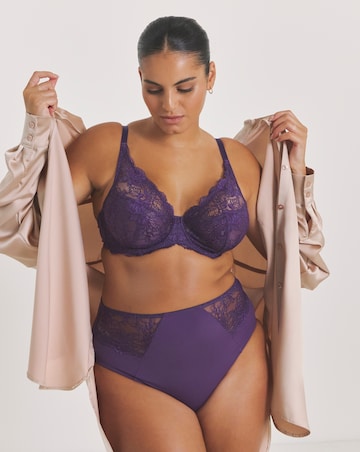 Pretty Secrets (2 Pack) New Ella Full Brief Knickers Fig/Cherry