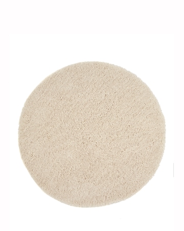 Chicago Light Neutrals Shaggy Circle Rug