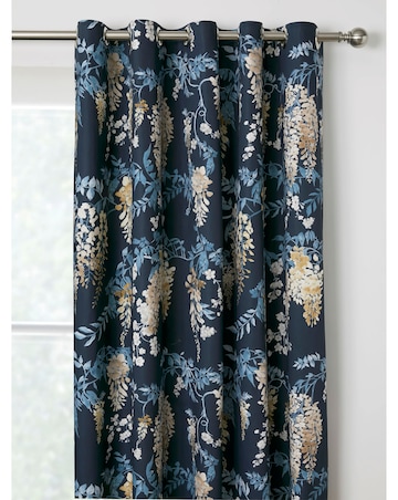 Wisteria Pair of Eyelet Curtains