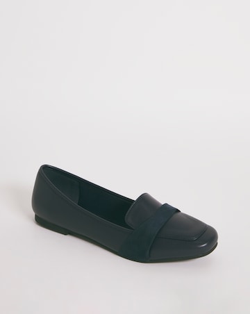Aurora Twist Front Loafer Shoes - Wide Fit (E)
