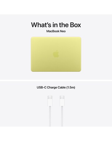 Apple MacBook Neo (A18, 2026) 13in 6-core CPU 5-core GPU 8GB 256GB - Citrus