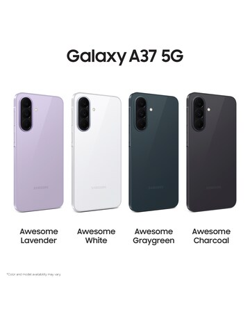 Samsung Galaxy A37 5G 128GB - Awesome Charcoal