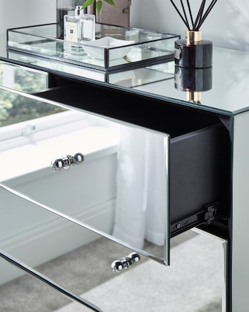 Broadway Mirrored Small Chest of Drawers