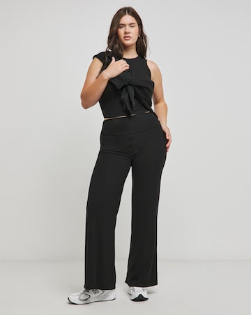 TALA 365 Fold Waist Flared Trousers 30