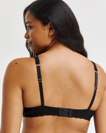Figleaves Curve Opulence Lace Underwired Padded Plunge Bra