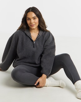 Pretty Secrets Hooded Lounge Dress And Leggings