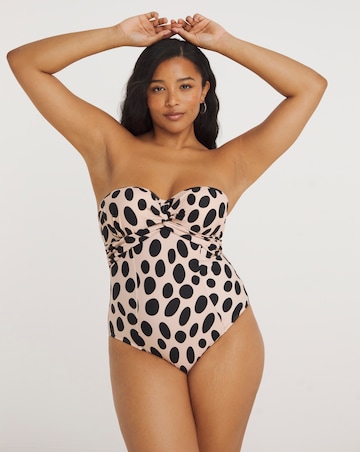 Panache Tatiana Twist Bandeau Wired Swimsuit