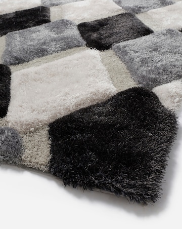Geo Shaggy Cosy Rug