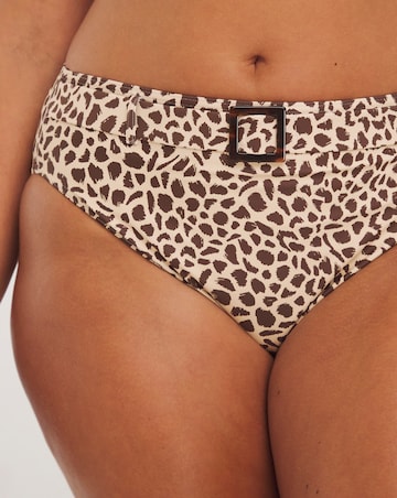 Figleaves Serengeti High Waist Bikini Bottoms