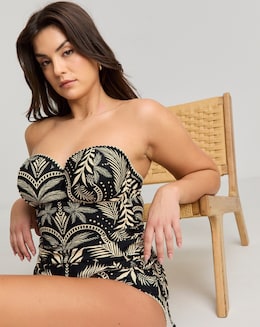 Figleaves Frida Underwired Bandeau Tankini Top