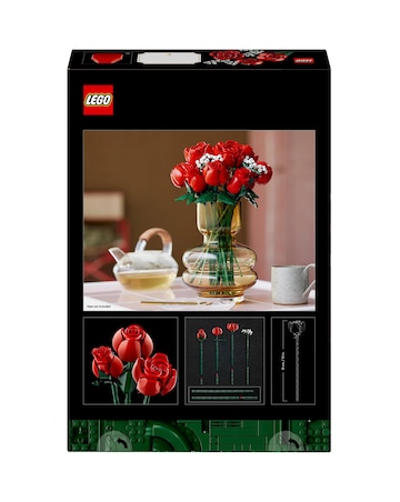 LEGO Icons Bouquet of Roses Flowers Set for Adults 10328