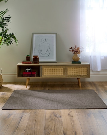 My Mat Sculptured Washable Waffle Texture Rug