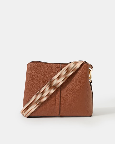 Accessorize Webbing Strap Crossbody Bag
