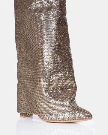 Public Desire Echo Knee High Wide E Fit