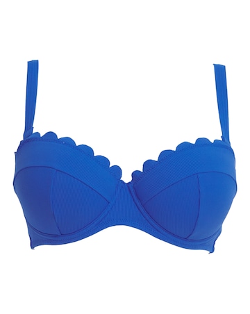 MAGISCULPT Contour Me Scalloped Edge Bandeau Bikini Top
