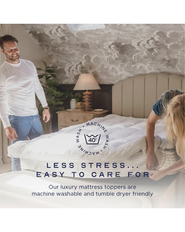 Snuggledown Hotel Collection Luxury Extra Deep 10cm Mattress Topper