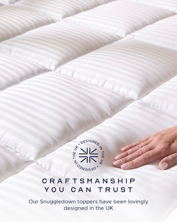 Snuggledown Luxury Deep Woven Mattress Topper 5 cm